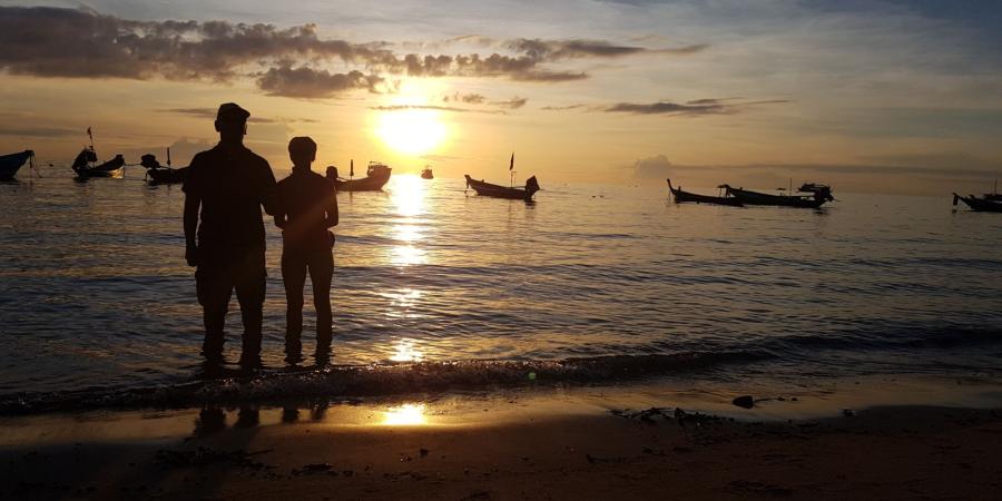 Véronique & Jan - Koh Tao