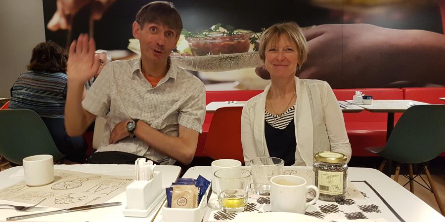 Veronique Gouwy en Israël