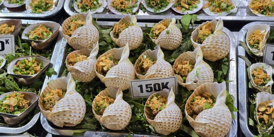 Coquillages gastronomiques